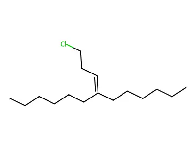 7-(3-Chloropropylidene)tridecane structure