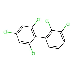 2,2',3,4',6'-Pentachlorobiphenyl structure