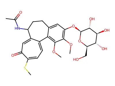 Thiocolchicoside structure