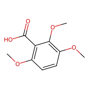 2,3,6-Trimethoxybenzoic acid structure