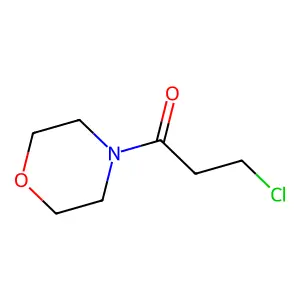 3-Chloro-1-(morpholin-4-yl)propan-1-one structure