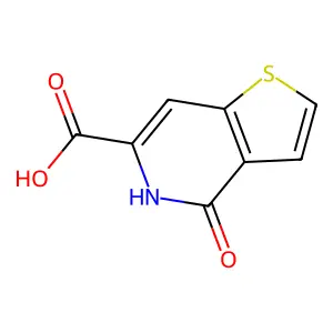 4-Oxo-4,5-dihydrothieno[3,2-c]pyridine-6-carboxylic acid structure