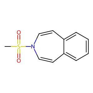3-(Methanesulfonyl)-3H-3-benzazepine structure