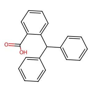 2-Benzhydrylbenzoic acid structure