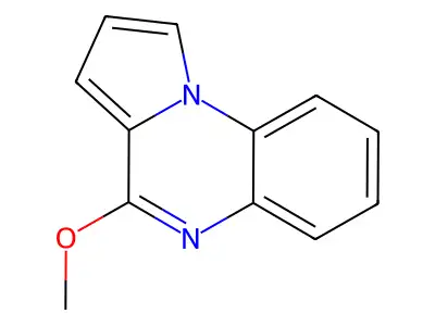 4-Methoxypyrrolo[1,2-a]quinoxaline structure