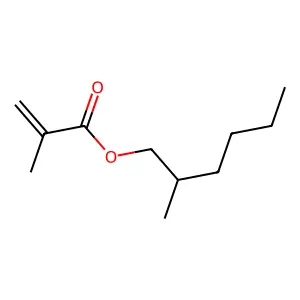 甲基丙烯酸2-甲基己酯 structure