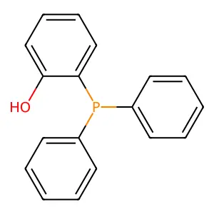 (2-Hydroxyphenyl)diphenylphosphine structure