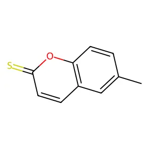 6-Methylthionecoumarin structure