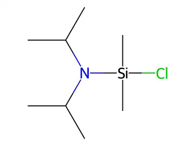 1-Chloro-1,1-dimethyl-N,N-di(propan-2-yl)silanamine structure