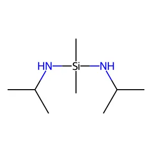 Silanediamine, 1,1-dimethyl-N,N'-bis(1-methylethyl)- structure