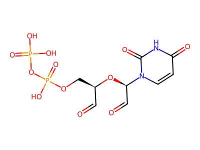 Udp dialdehyde structure
