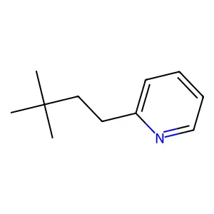 2-(3,3-Dimethylbutyl)pyridine structure