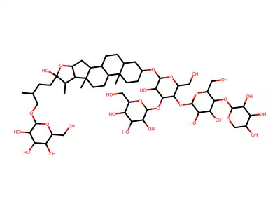 Asparagoside H structure