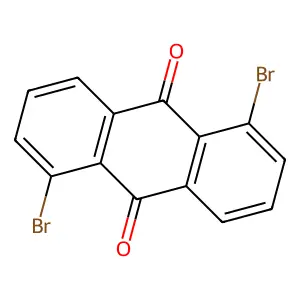 1,5-Dibromoanthraquinone structure