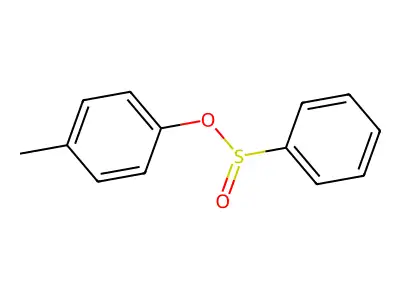 P-Tolyl benzenesulfinate structure