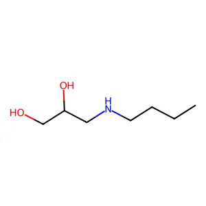 3-(Butylamino)propane-1,2-diol structure