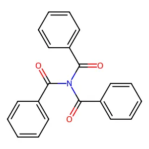 Benzamide, N,N-dibenzoyl- structure
