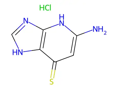 5-Amino-1,4-dihydroimidazo[4,5-b]pyridine-7-thione structure
