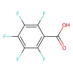 五氟苯甲酸 structure