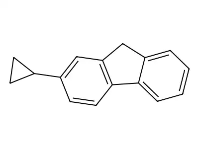 2-cyclopropyl-9H-fluorene structure