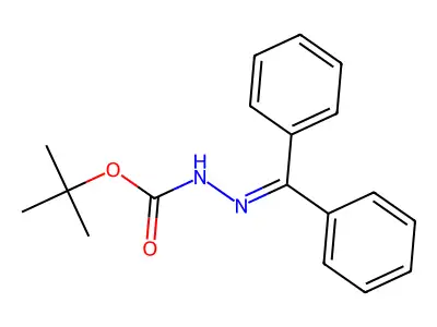 Tert-butyl 2-(diphenylmethylene)hydrazine-1-carboxylate structure
