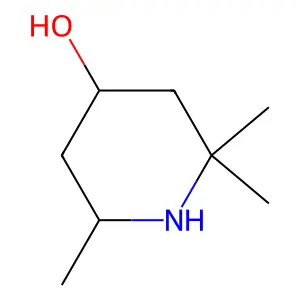 2,2,6-Trimethylpiperidin-4-ol structure
