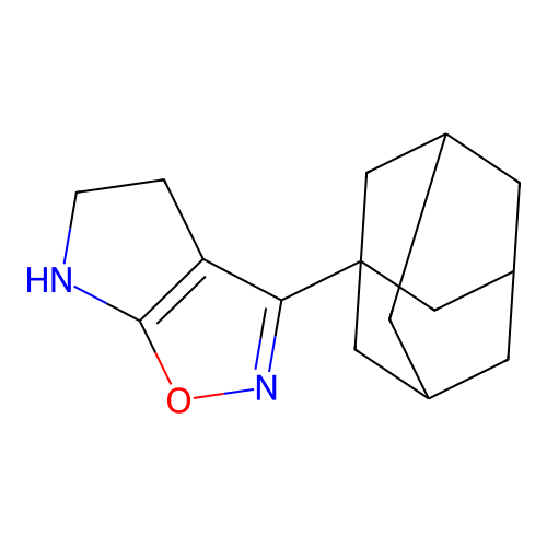 3-(1-adamantyl)-5,6-dihydro-4H-pyrrolo[3,2-d][1,2]oxazole structure