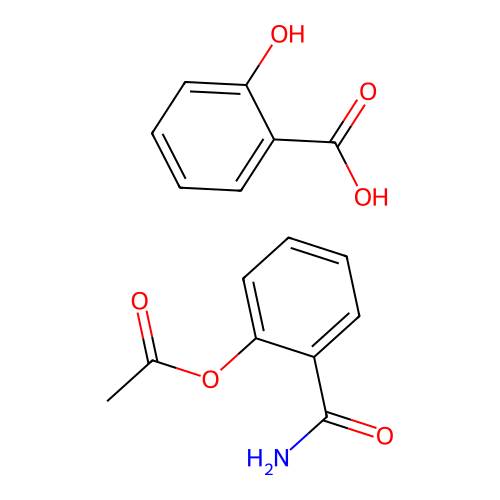 O-Acetylsalicylsalicylamide structure