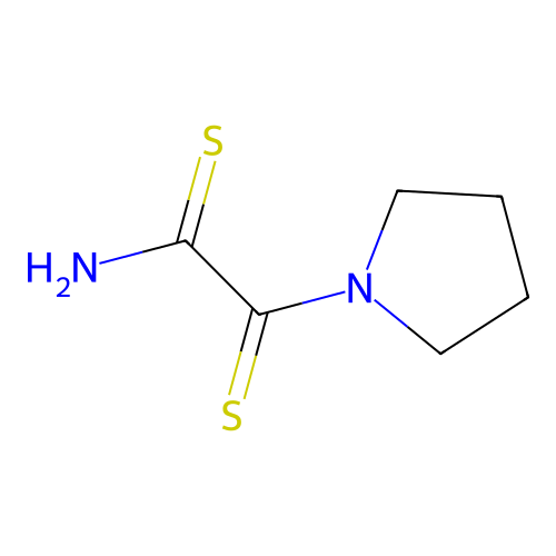 2-Pyrrolidin-1-yl-2-thioxo-thioacetamide structure