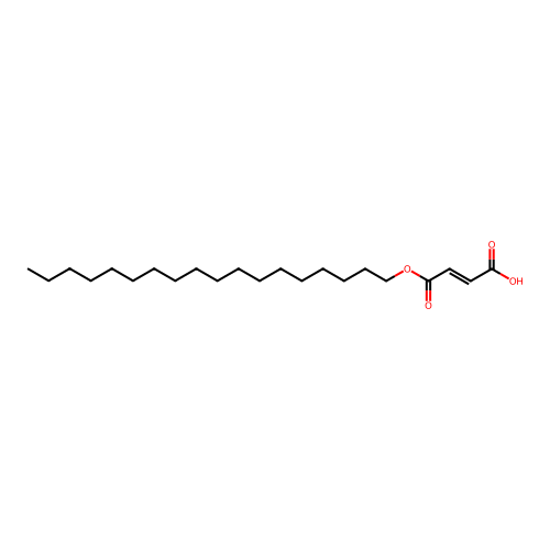 Monostearyl fumarate structure