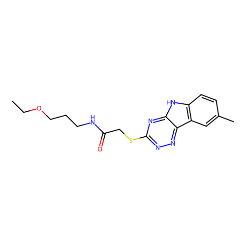 Acetamide,N- -2-[ thio]- structure