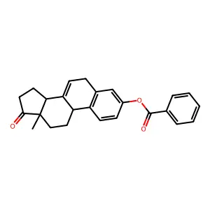 Equilin benzoate structure
