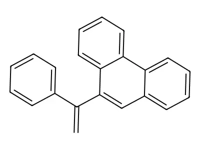 9-(1-Phenylethenyl)phenanthrene structure