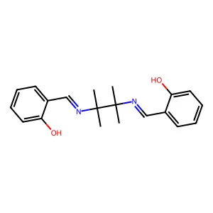 2,3-Dimethyl-N,N   -disalicylidene-2,3-butanediamine structure