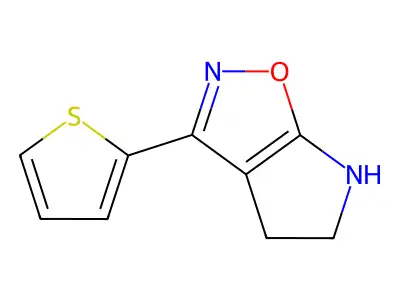 3-(Thiophen-2-yl)-5,6-dihydro-4H-pyrrolo[3,2-d]isoxazole structure