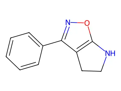 3-Phenyl-5,6-dihydro-4H-pyrrolo[3,2-d]isoxazole structure