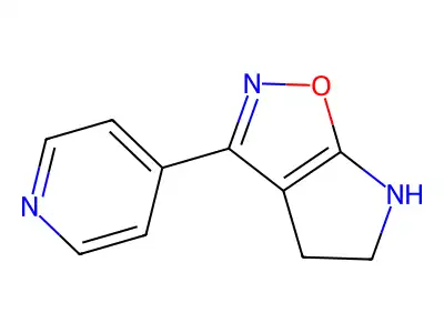 3-(Pyridin-4-yl)-5,6-dihydro-4H-pyrrolo[3,2-d]isoxazole structure