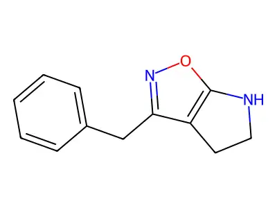 3-Benzyl-5,6-dihydro-4H-pyrrolo[3,2-d]isoxazole structure