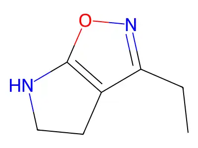 3-Ethyl-5,6-dihydro-4H-pyrrolo[3,2-d]isoxazole structure