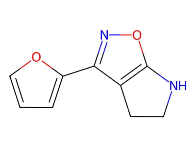 3-(Furan-2-yl)-5,6-dihydro-4H-pyrrolo[3,2-d]isoxazole structure