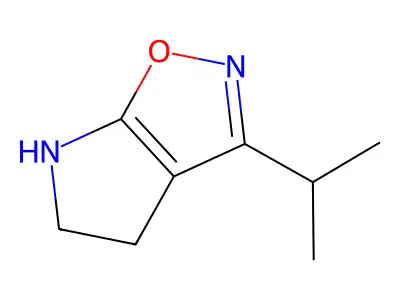 3-Isopropyl-5,6-dihydro-4H-pyrrolo[3,2-d]isoxazole structure