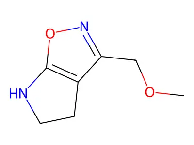 3-(Methoxymethyl)-5,6-dihydro-4H-pyrrolo[3,2-d]isoxazole structure