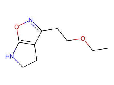 3-(2-Ethoxyethyl)-5,6-dihydro-4H-pyrrolo[3,2-d]isoxazole structure