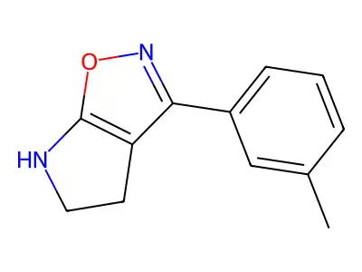3-(m-Tolyl)-5,6-dihydro-4H-pyrrolo[3,2-d]isoxazole structure