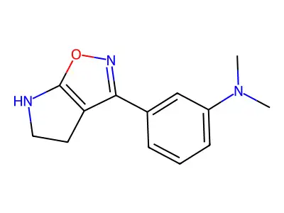 3-(4,5-dihydro-2H-pyrrolo[3,2-d][1,2]oxazol-3-yl)-N,N-dimethylaniline structure