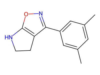 3-(3,5-Dimethylphenyl)-5,6-dihydro-4H-pyrrolo[3,2-d]isoxazole structure