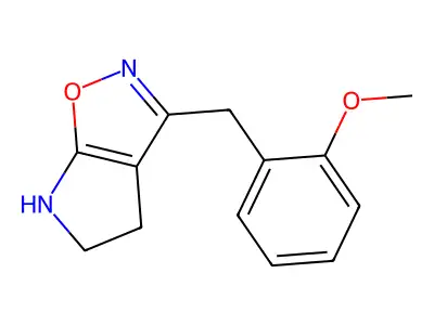 3-(2-Methoxybenzyl)-5,6-dihydro-4H-pyrrolo[3,2-d]isoxazole structure