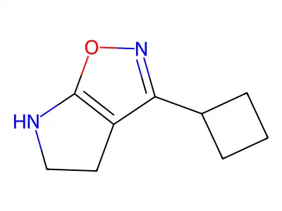 3-Cyclobutyl-5,6-dihydro-4H-pyrrolo[3,2-d]isoxazole structure