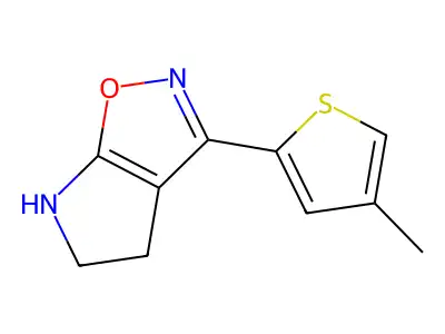 3-(4-Methylthiophen-2-yl)-5,6-dihydro-4H-pyrrolo[3,2-d]isoxazole structure