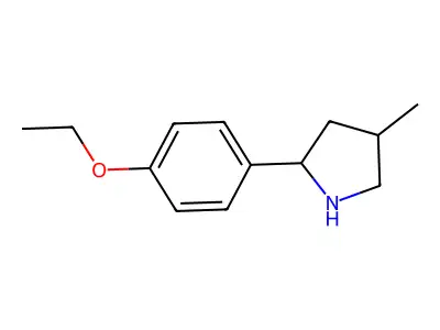 2-(4-Ethoxyphenyl)-4-methylpyrrolidine structure